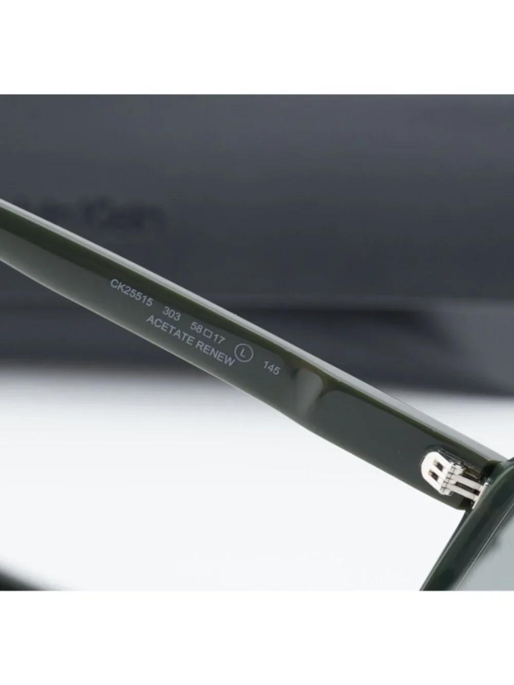 Calvin Klein CK25515 303 Square Eyeglasses 58mm - Green / Havana